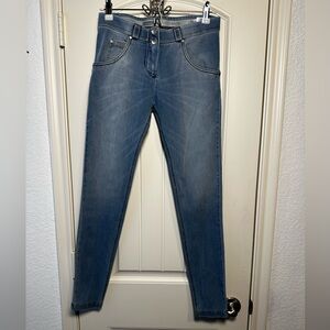 Freddy Wrup’Snug Women’s Mid Rise Light Blue Denim Skinny Jegging Jeans small/4